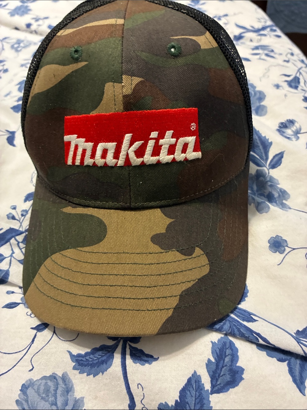 Camouflage Trucker Hat - Green/Brown